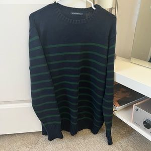 brandy melville brianna cotton striped sweater